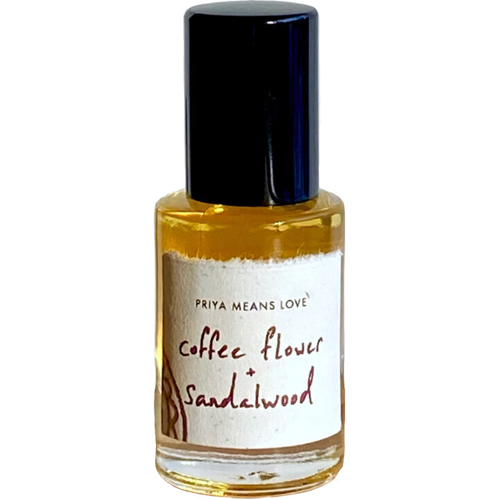 Coffee Flower + Sandalwood by Priya Means Love perfume bottle