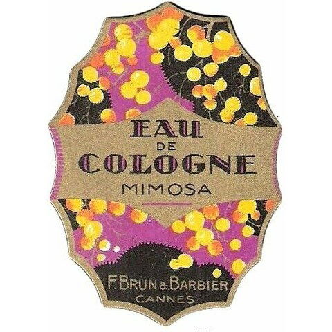 Eau de Cologne Mimosa by F. Brun & Barbier perfume bottle
