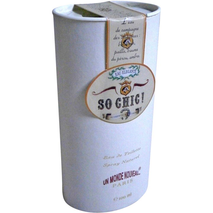 So Chic! by Un Monde Nouveau… perfume bottle