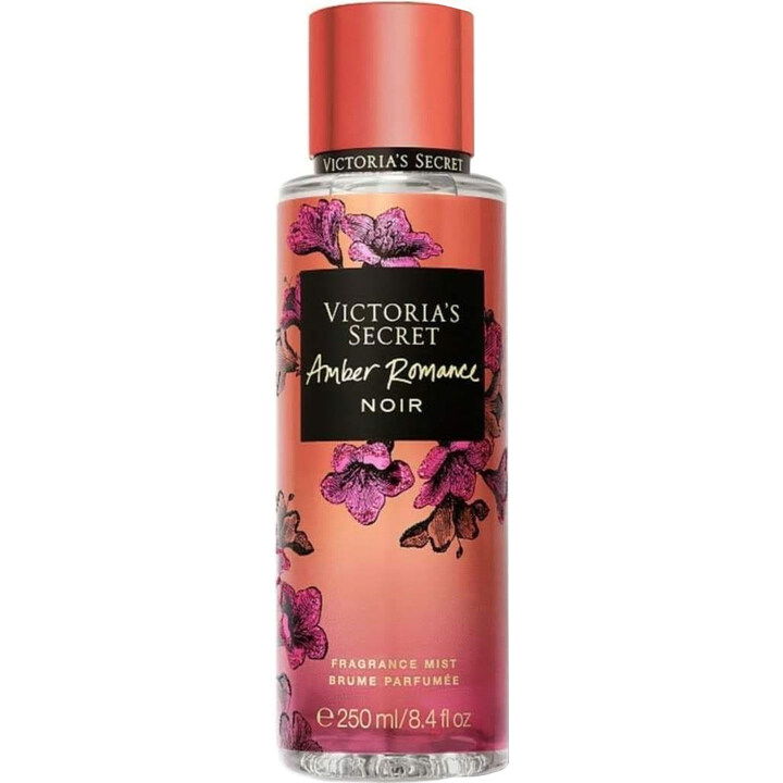 Amber Romance Noir by Victoria's Secret perfume bottle