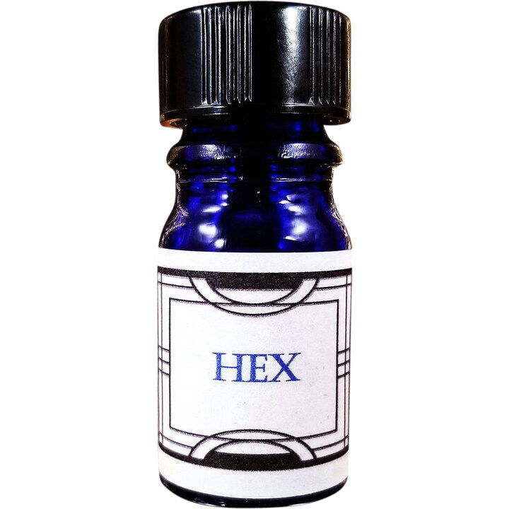 Hex by Nui Cobalt Designs perfume bottle