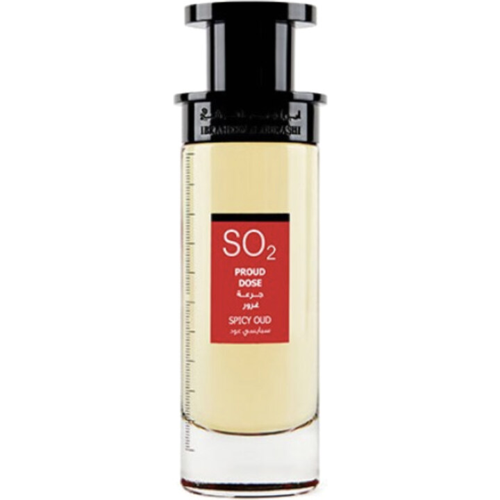 SO₂: Proud Dose - Spicy Oud by Ibraheem Al.Qurashi / إبراهيم القرشي perfume bottle