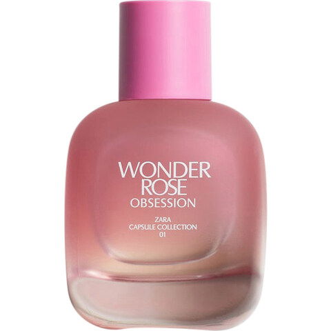 Capsule Collection - 01: Wonder Rose Obsession by Zara perfume bottle