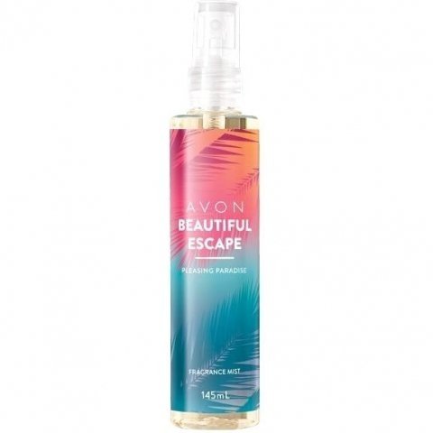 Beautiful Escape - Pleasing Paradise by Avon perfume bottle