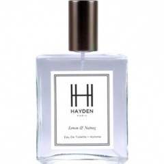 Lemon & Nutmeg by Hayden perfume bottle