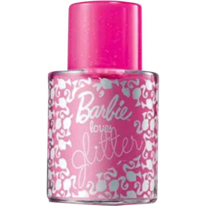 Barbie Loves Glitter by Avon perfume bottle