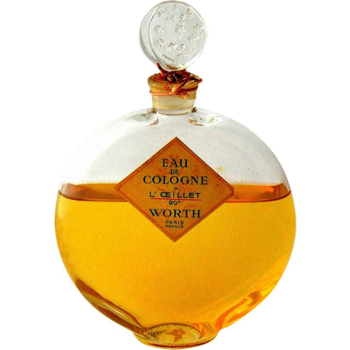 Eau de Cologne à L'Œillet by Worth perfume bottle