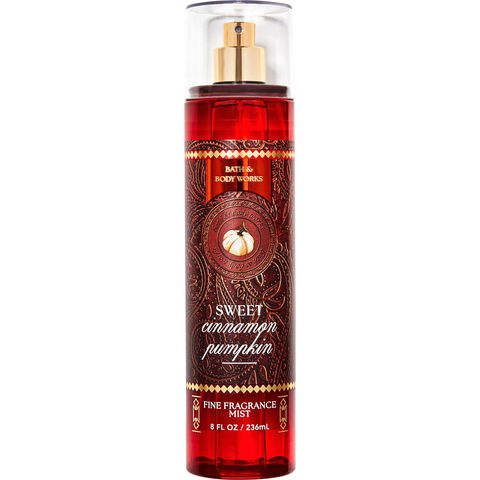 Sweet Cinnamon Pumpkin by Bath & Body Works perfume bottle