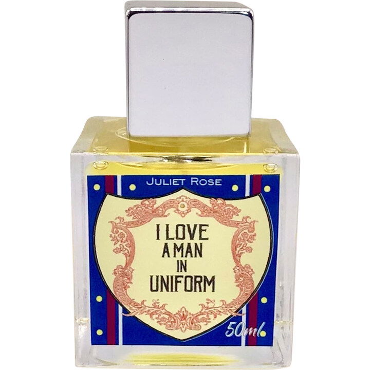 I Love a Man in Uniform by Juliet Rose perfume bottle