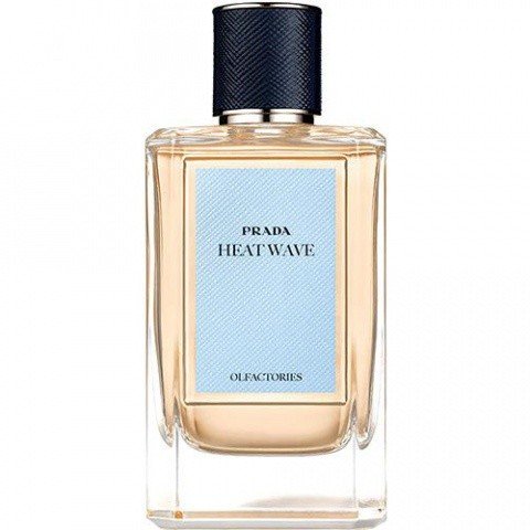 Olfactories - Heat Wave by Prada perfume bottle