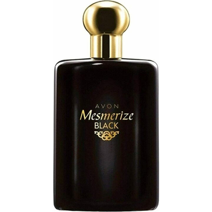 Mesmerize Black for Men by Avon perfume bottle