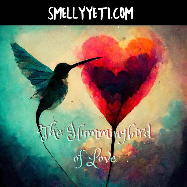 The Hummingbird of Love by Smelly Yeti perfume bottle