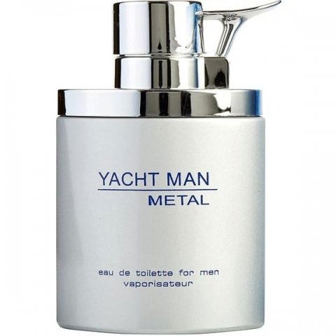 Yacht Man - Metal by Myrurgia perfume bottle