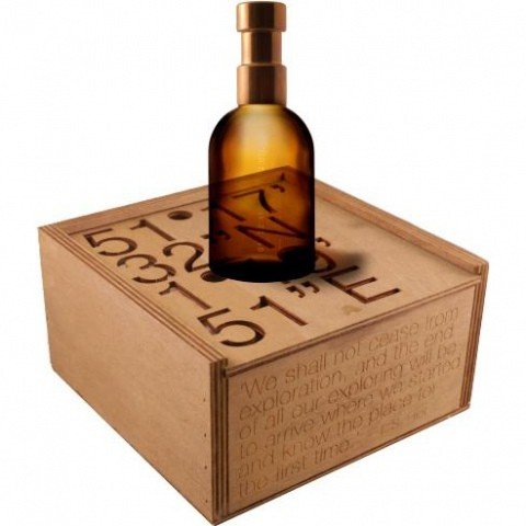 19 51 E Richborough / 51° 17’ 32”N 1° 19’ 51”E by Haeckels perfume bottle