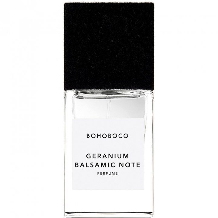 Geranium Balsamic Note by Bohoboco perfume bottle