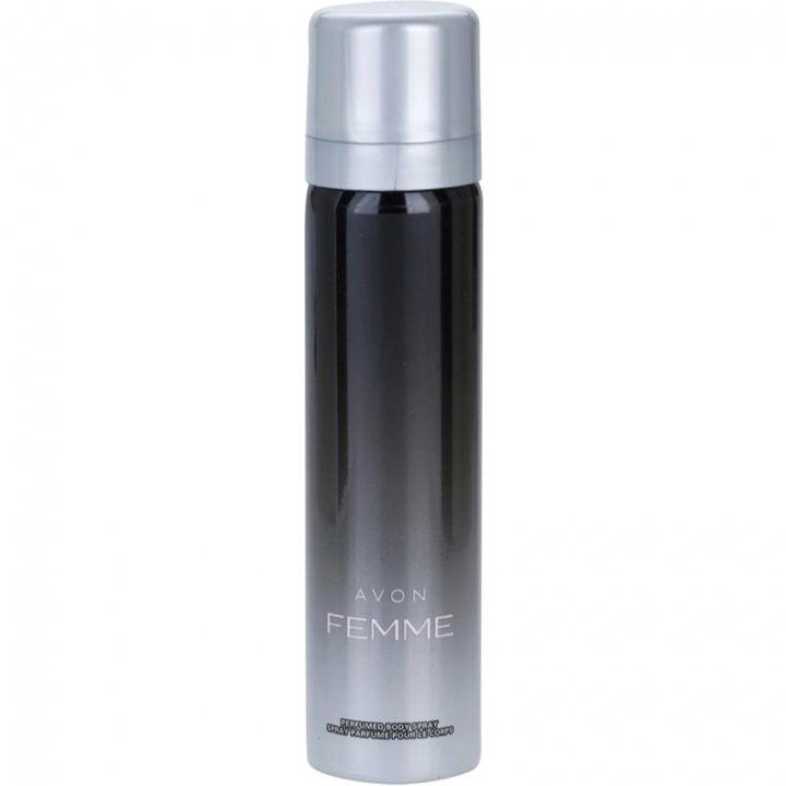 Femme (Body Spray) by Avon perfume bottle