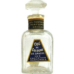 Eau de Cologne de Grasse by Nogara / Péllisier-Aragon / Les Fontaines Parfumées perfume bottle