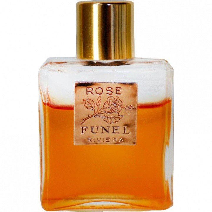 Rose by Funel perfume bottle
