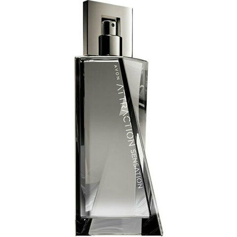 Attraction Sensation for Him by Avon perfume bottle