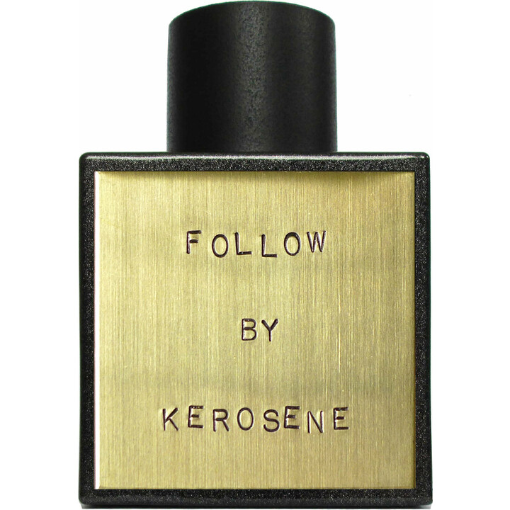 Follow by Kerosene perfume bottle