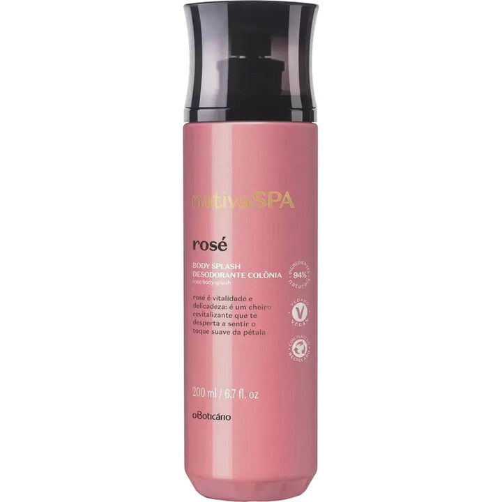 Nativa Spa - Rosé by O Boticário perfume bottle