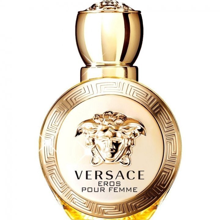 Eros pour Femme EDP by Versace perfume bottle
