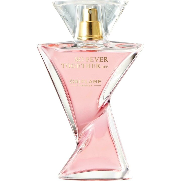 So Fever Together Her by Oriflame perfume bottle