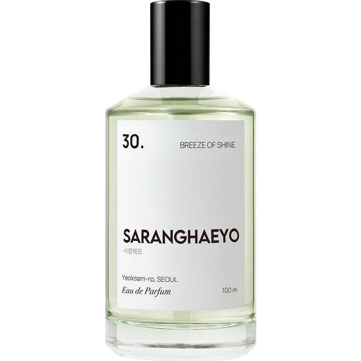 30. Breeze Of Shine by SARANGHAEYO perfume bottle