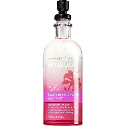 Black Currant Vanilla by Bath & Body Works perfume bottle