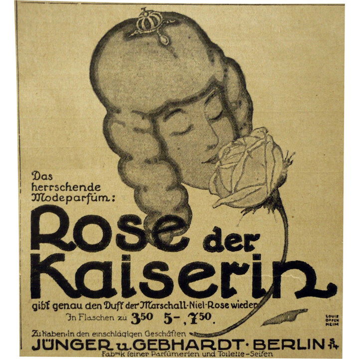 Rose der Kaiserin by Jünger & Gebhardt / Patrizier Haus Köln perfume bottle
