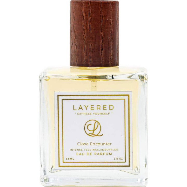 Close Encounter by Layered perfume bottle