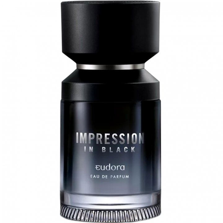 Impression in Black by Eudora perfume bottle