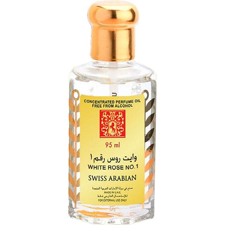 White Rose No.1 by Swiss Arabian perfume bottle