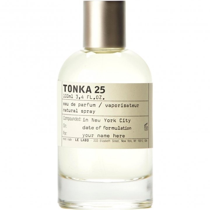 Tonka 25 EDP by Le Labo perfume bottle