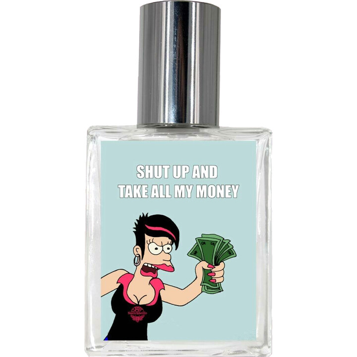 Shut up and Take All My Money EDP by Sucreabeille perfume bottle