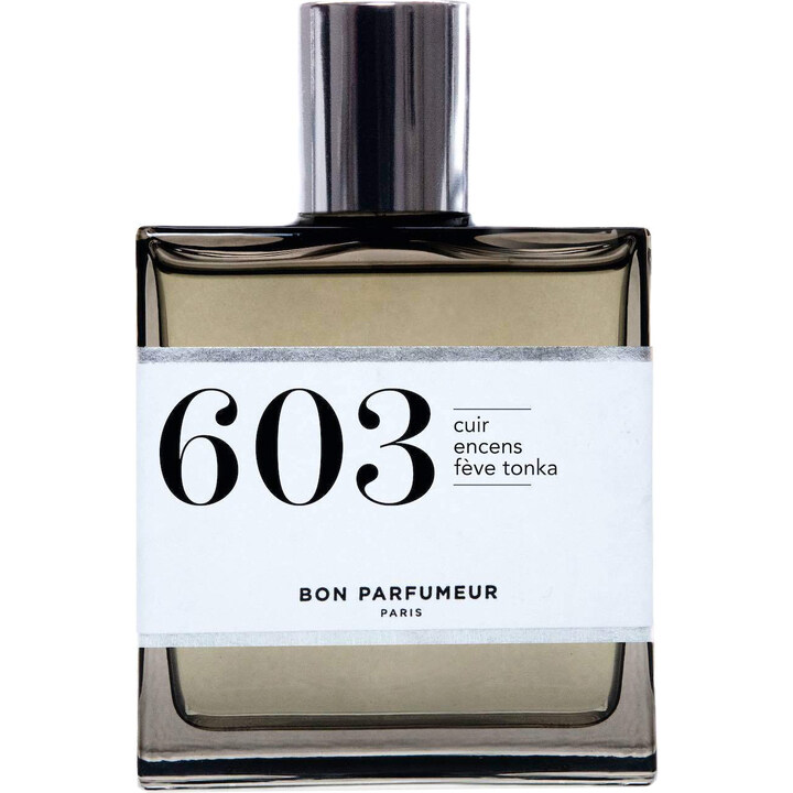 603 Cuir Encens Fève Tonka by Bon Parfumeur perfume bottle