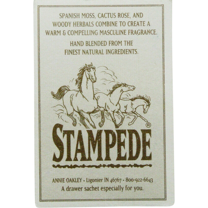 Stampede by Annie Oakley perfume bottle
