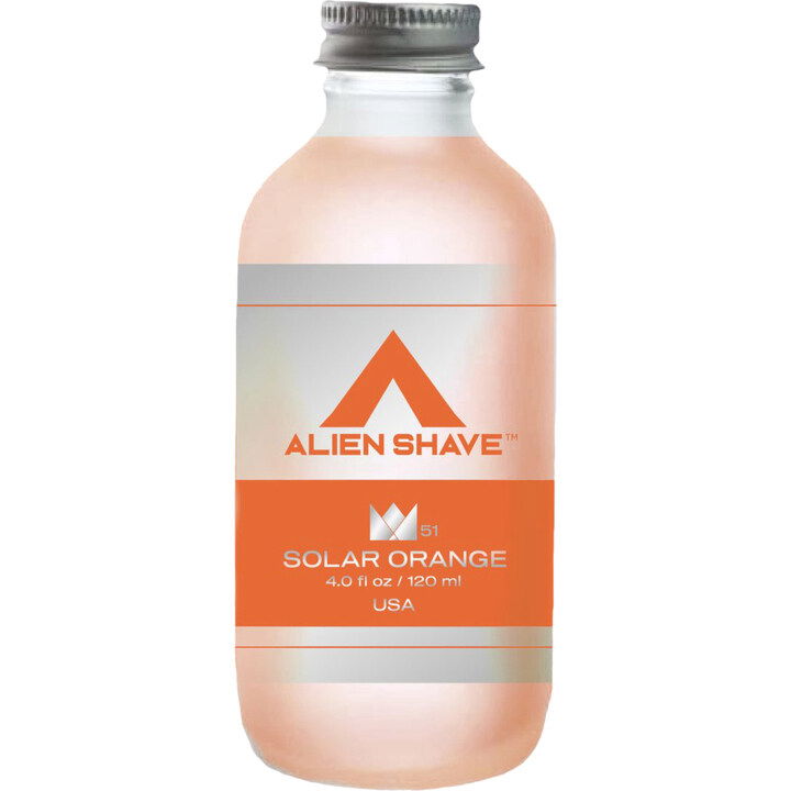 Solar Orange by Alien Shave perfume bottle