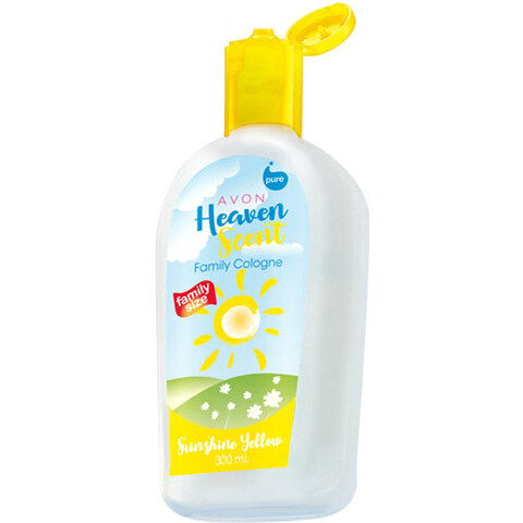Heaven Scent - Sunshine Yellow by Avon perfume bottle