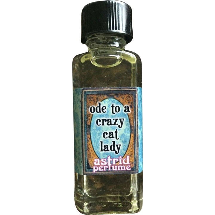 Ode to a Crazy Cat Lady by Astrid Perfume / Blooddrop perfume bottle