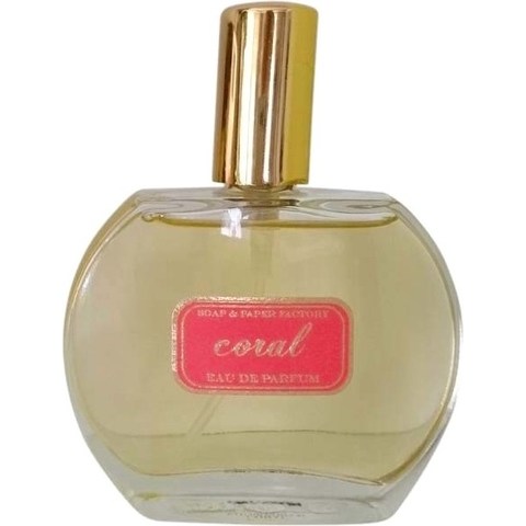 Coral by Soap & Paper Factory perfume bottle