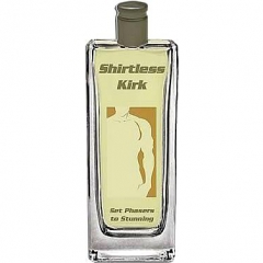 Shirtless Kirk by Star Trek perfume bottle