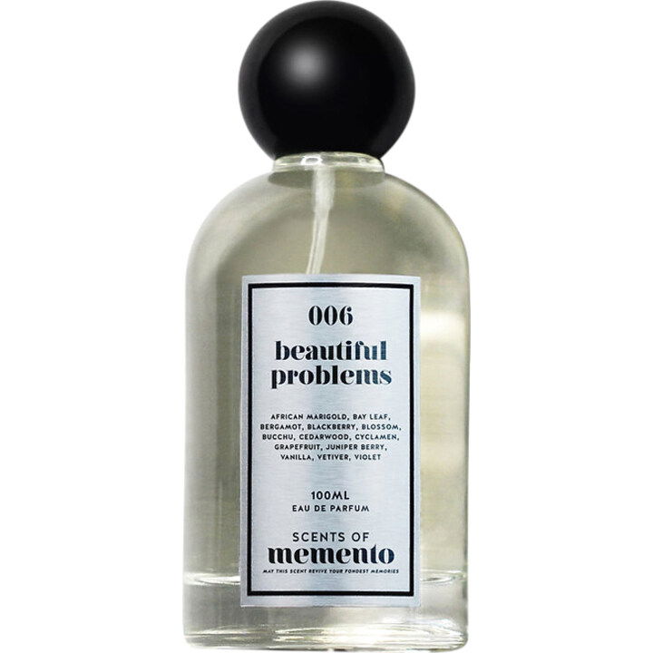 006 Beautiful Problems by Scents of Memento perfume bottle
