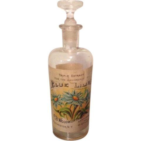 Blue Lilies by C. B. Woodworth & Sons Co. perfume bottle