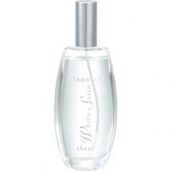 Sheer White Satin EDP by Yardley perfume bottle
