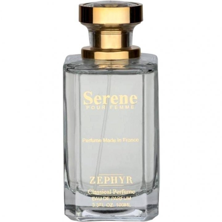 Serene by Zephyr perfume bottle