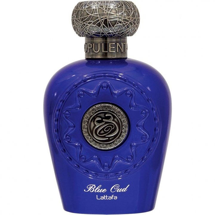 Blue Oud by Lattafa / لطافة perfume bottle
