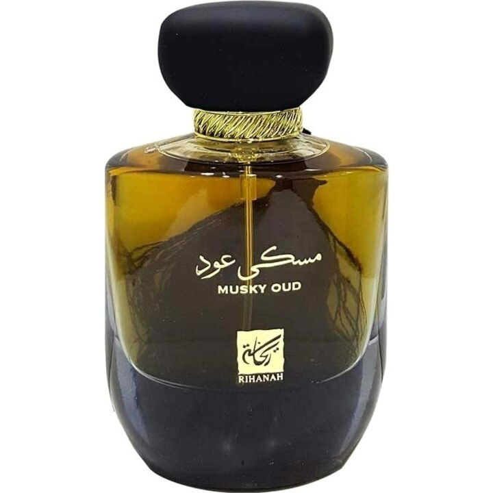Musky Oud by Rihanah perfume bottle