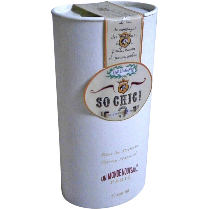 So Chic! by Un Monde Nouveau… perfume bottle