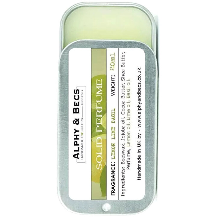 Lemon Lime Basil by Alphy & Becs perfume bottle